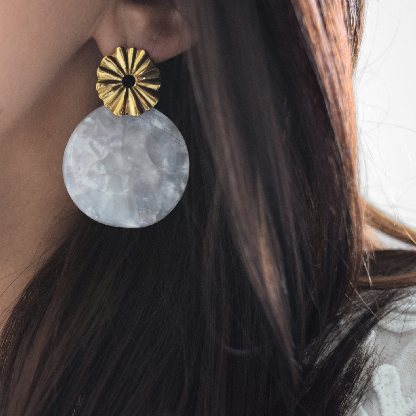 Boucles d'oreilles Ondine