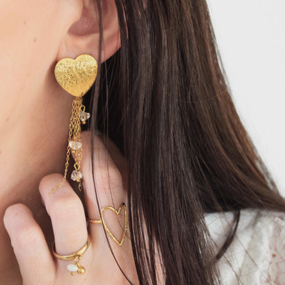 Boucles d'oreilles Valentine