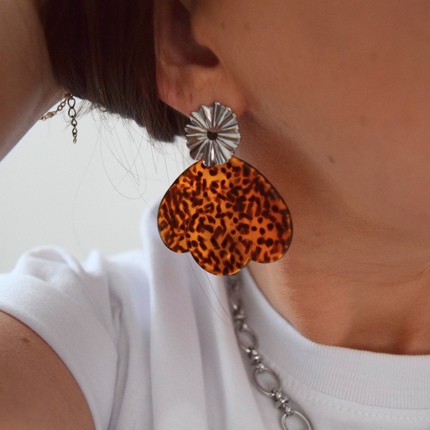 Boucles acier et acétate