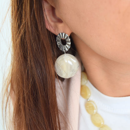 Boucles LUNA portées