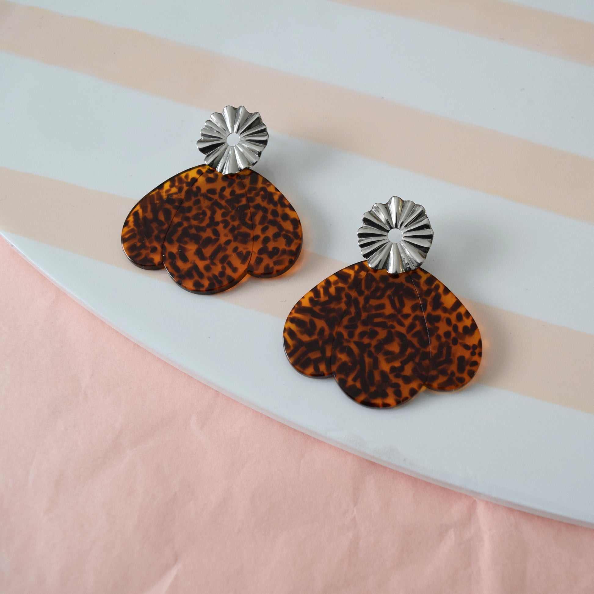 Boucles femme bijou original