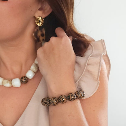 bijoux femme bohème chic motif animalier