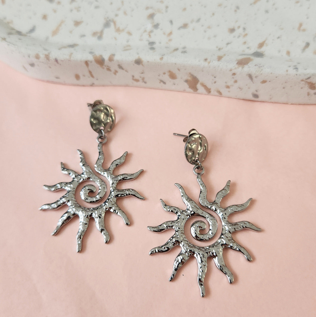bijoux bohème chic femme motif solaire