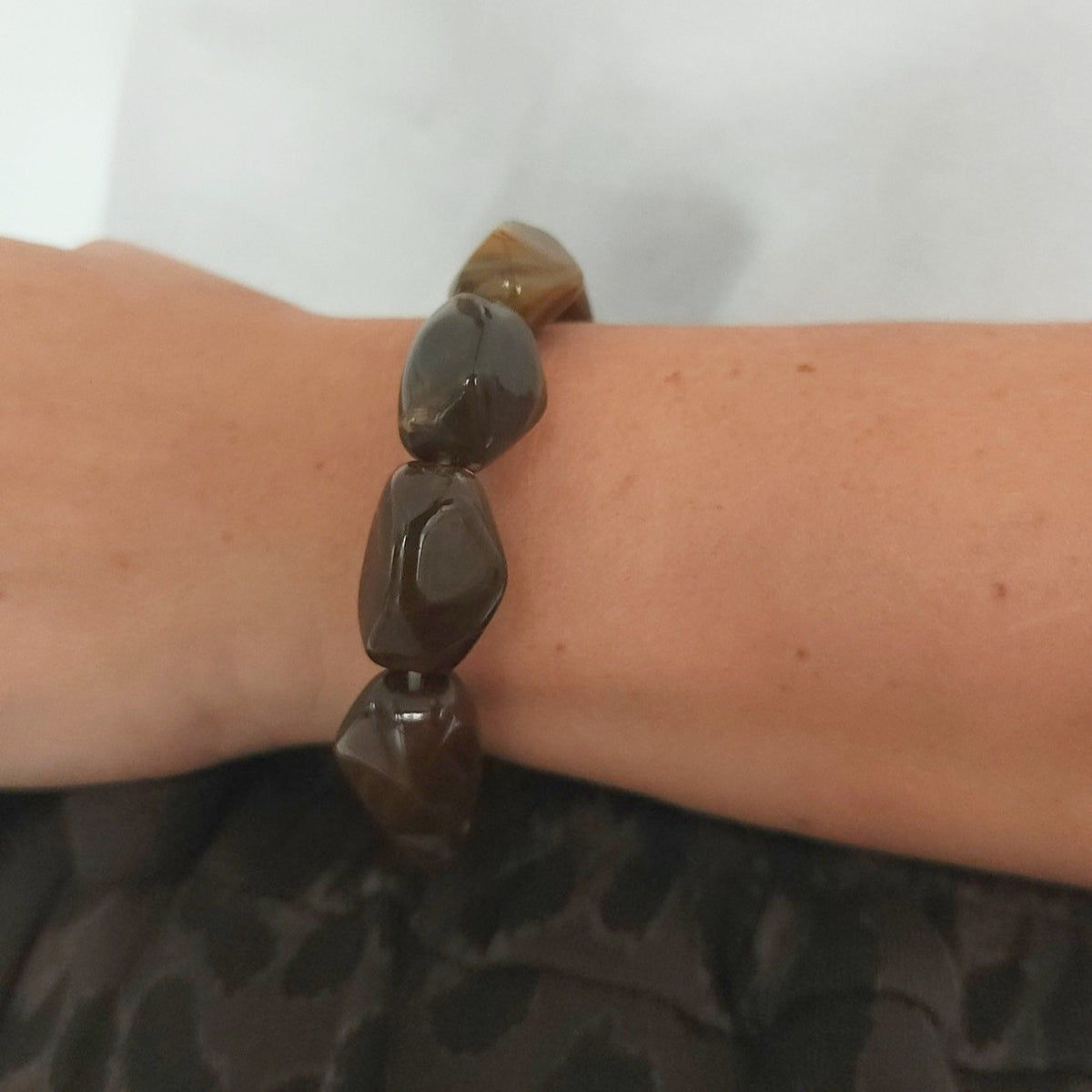 bracelet femme couleurs chocolat 