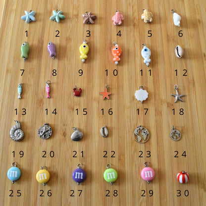 Bracelet modulable avec charms interchangeables