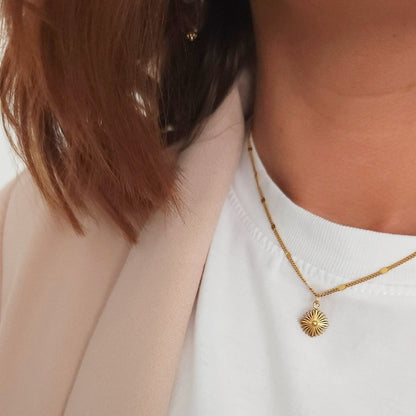 Collier CARMEL femme avec pendentif losange délicat