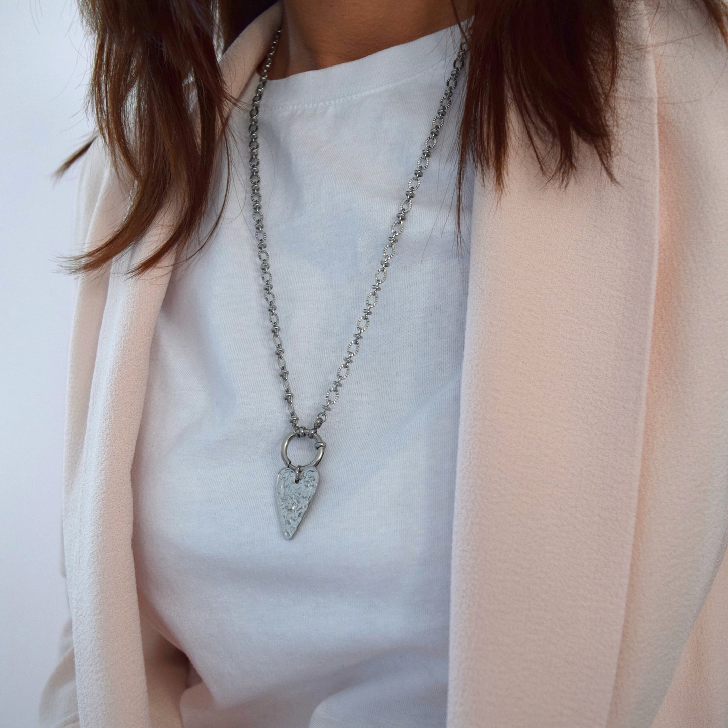 Collier modulable personnalisé pendentif