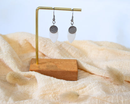 Boucles d'oreilles Sia avec nacre