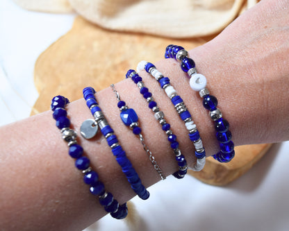 Bracelet ton bleu