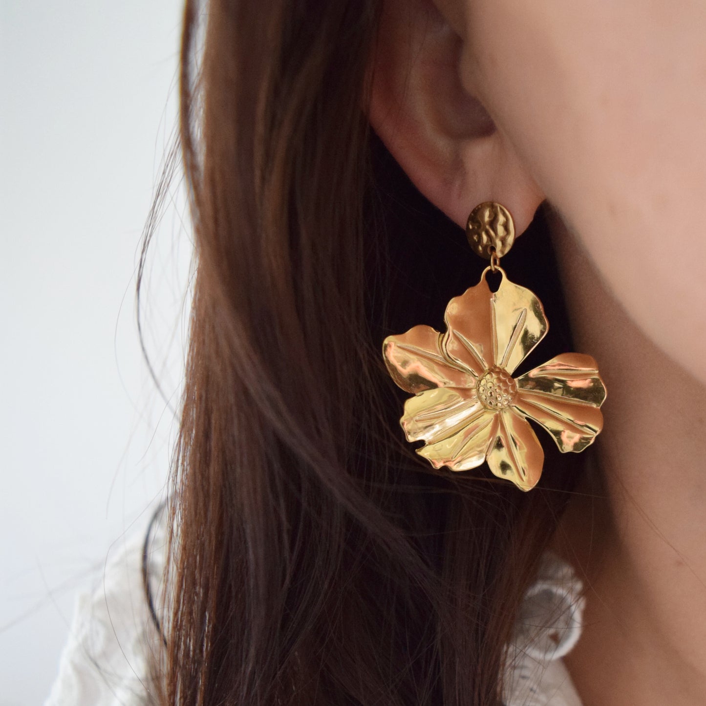 Boucles d'oreilles Flower