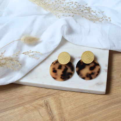 Boucles d'oreilles Leo