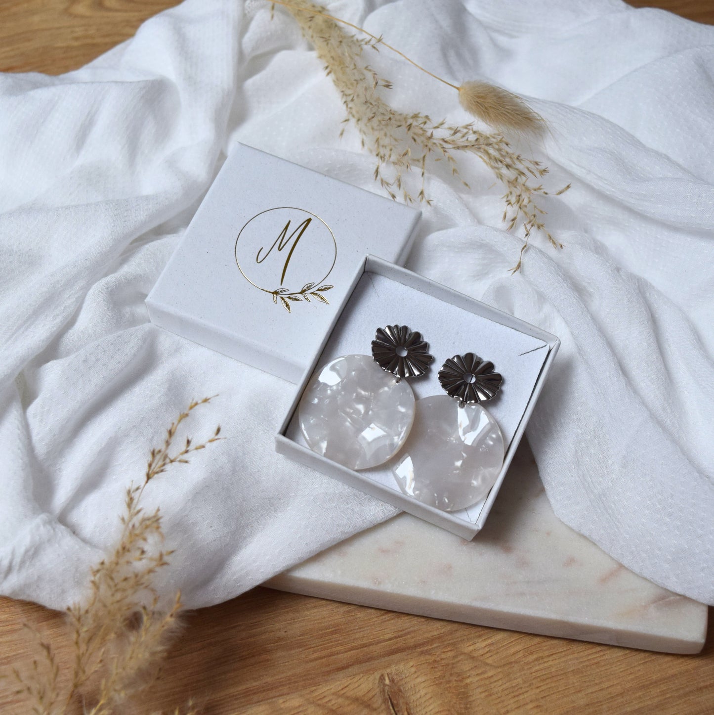 Boucles d'oreilles Ondine