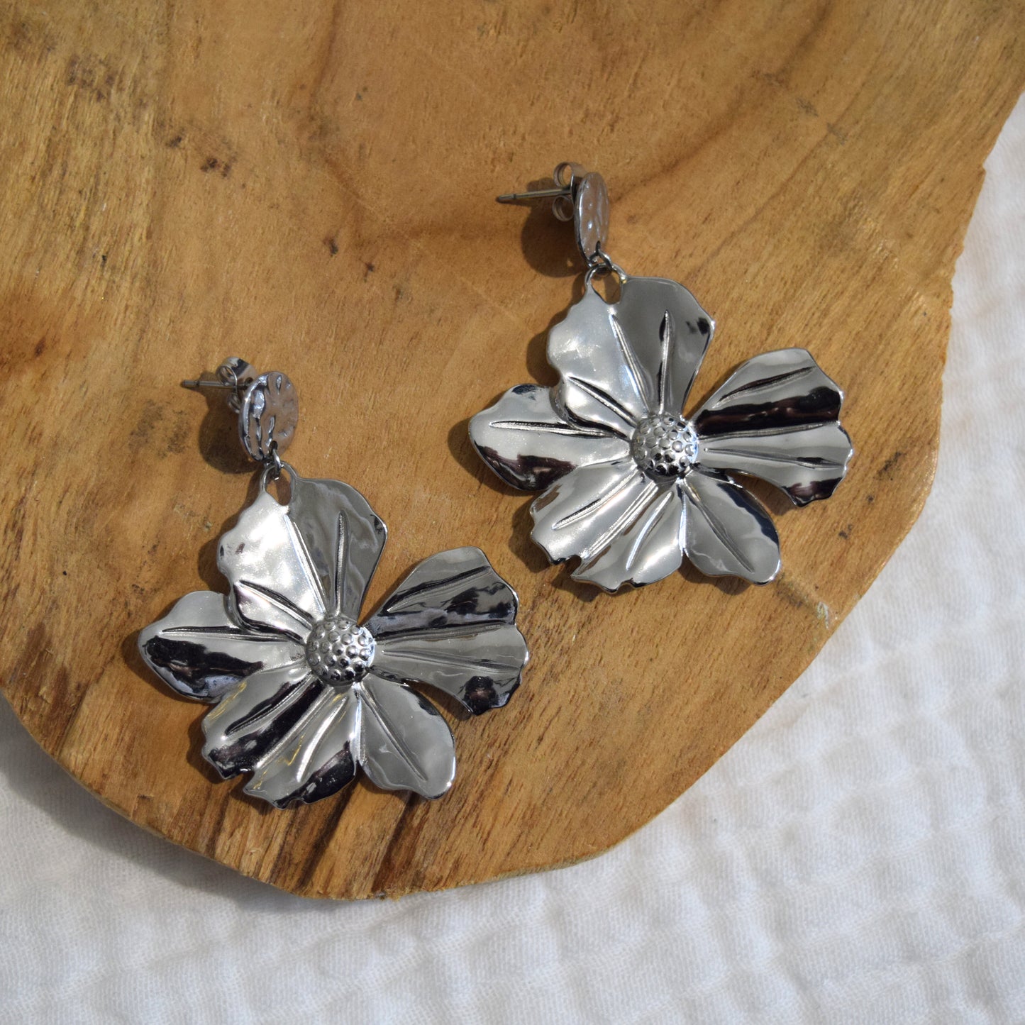 Boucles d'oreilles Flower