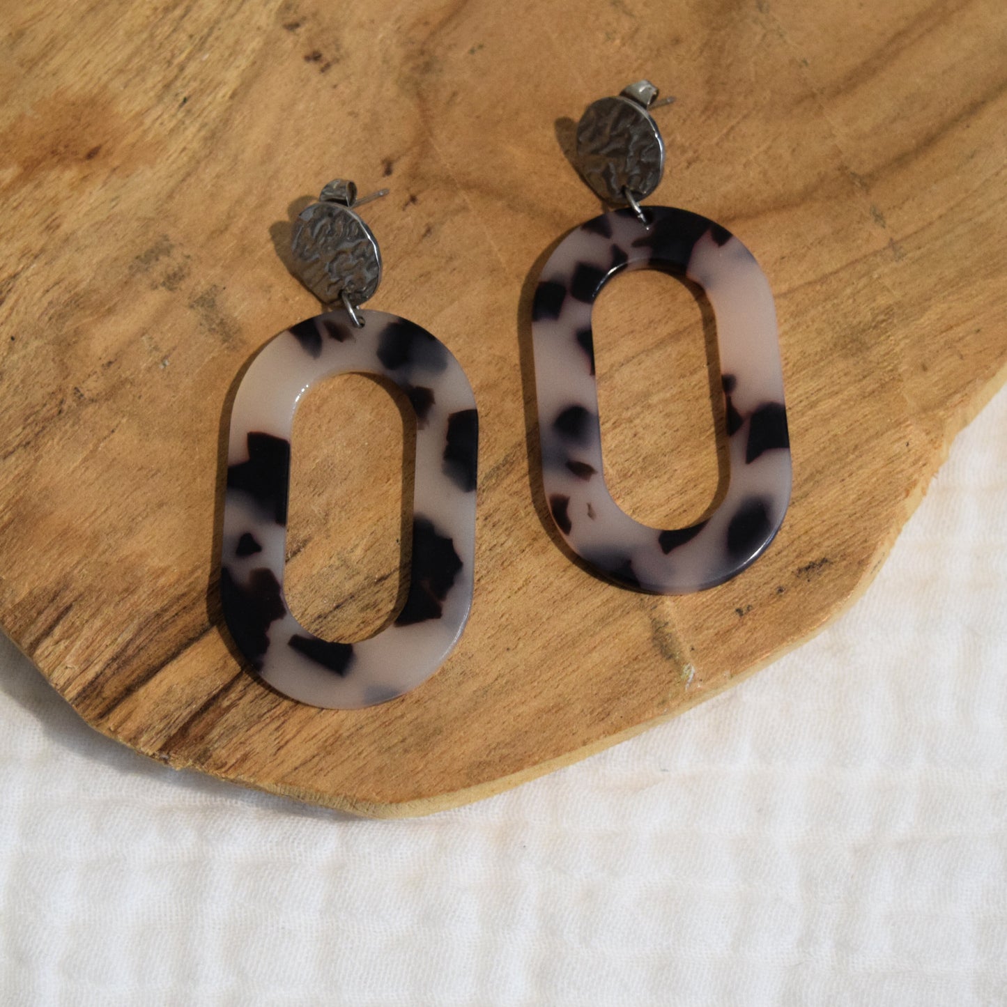 Boucles d'oreilles Fauve