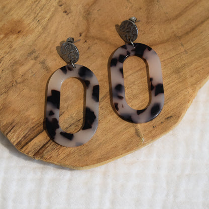 Boucles d'oreilles Fauve